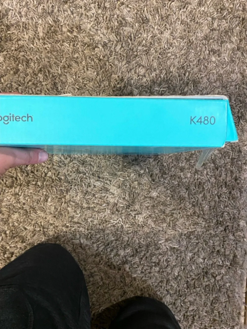 Logitech Bluetooth Multi-Device Keyboard in Black with Lime Accent
